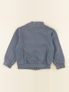 IKKS - sweat imprimé au dos bleu - 6 ans