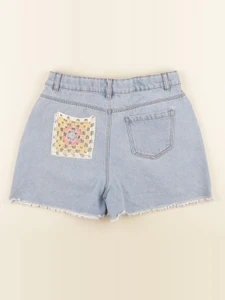 Vertbaudet - short bleu - 14 ans