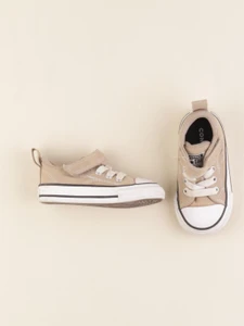 Converse - tennis à scratch/ lacets beige - pointure 21
