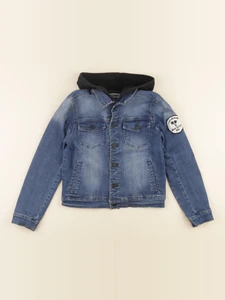 IKKS - veste imprimé au dos bleu - 10 ans