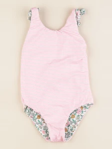 Tape à l'oeil - maillot de bain réversible vert, rose - 24 mois