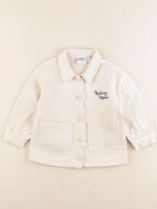 Vertbaudet - veste imprimé au dos beige - 3 ans