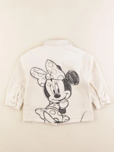 Vertbaudet - veste imprimé au dos beige - 3 ans