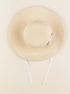 Petit Bateau - chapeau beige - 3/6 mois