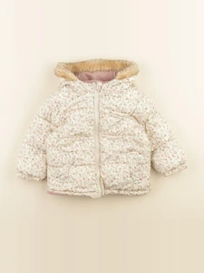 Vertbaudet - parka rose - 24 mois