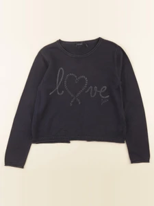 IKKS - pull bleu - 10 ans