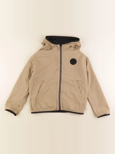 IKKS - coupe-vent réversible noir, beige - 10 ans