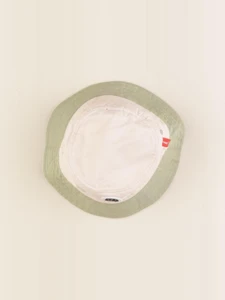 Hello Hossy - chapeau beige, vert - 2/5 ans