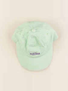 Gamin gamine - casquette vert - 2/4 ans