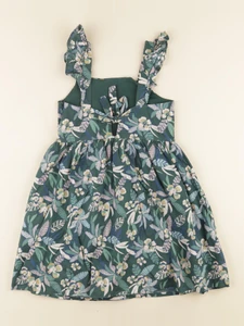 Vertbaudet - robe vert - 9 ans