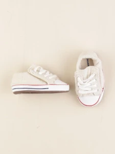 Converse - tennis à scratch/ lacets beige - pointure 19