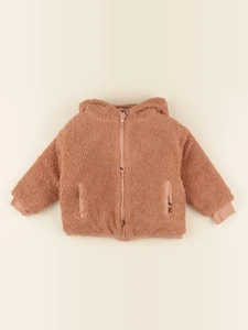Studio Boheme - Manteau Nounours rose - 6 mois