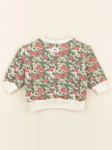 Studio Boheme - Sweat Bart Molleton fraises - 12 mois