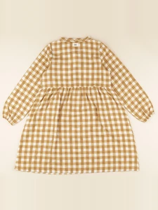 Studio Boheme - Robe Vermont Vichy caramel - 10 ans