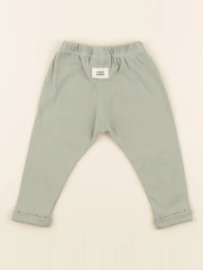 Studio Boheme - Leggings Rom Pom vert - 3 mois