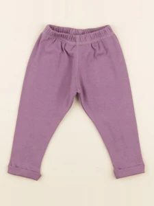 Studio Boheme - Leggings Rom Pom violet - 3 mois