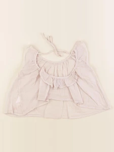 Tocoto vintage - blouse rose, argent - 2/3 ans