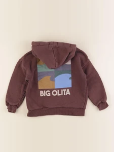 Zara - sweat marron - 3/4 ans