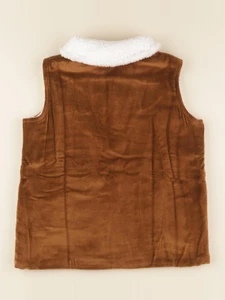 Lililotte - doudoune sans manches velours Joseph - 10 ans