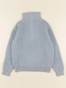 Lililotte - pull Clotaire bleu chiné - 12 ans