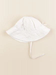 Vertbaudet - chapeau blanc - 12/18 mois