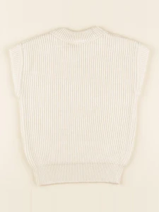 Lililotte - pull Théodora tricot écru - 4 ans