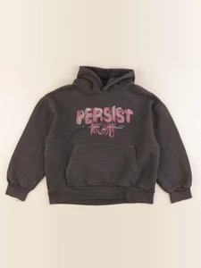 Zara - sweat imprimé au dos gris - 9/10 ans