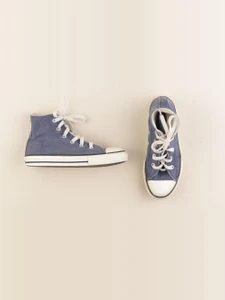 Converse - tennis à scratch/ lacets bleu - pointure 33