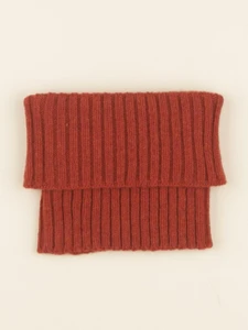 Lililotte - tour de cou Gaston tricot chataigne - 2 ans