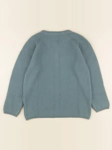 Lililotte - gilet Victoria bleu tempête - 12 ans