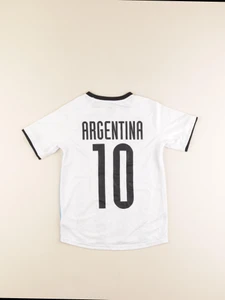 H&M - tee-shirt bleu, blanc - 8/10 ans