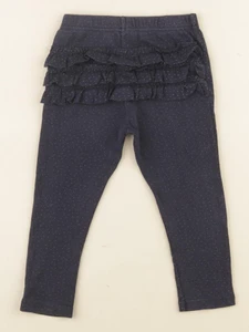 Petit Bateau - legging bleu - 18 mois