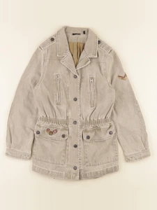 IKKS - veste vert imprimé au dos - 10 ans