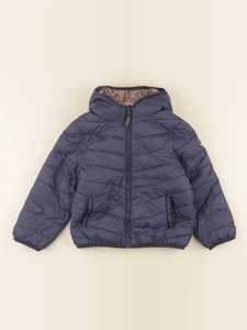 Vertbaudet - doudoune réversible bleu, rose - 7 ans