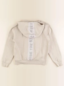 IKKS - sweat imprimé au dos beige - 14 ans