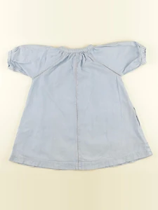 Monoprix - robe bleu - 4 ans