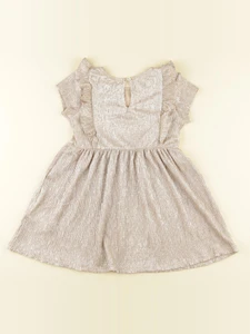 Vertbaudet - robe or - 3 ans