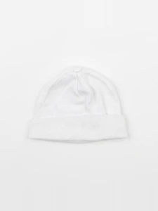 Vertbaudet - bonnet blanc - 12/18 mois