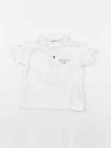 IKKS - polo imprimé au dos blanc - 6 mois