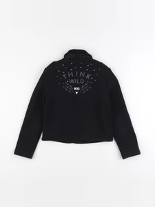 IKKS - veste imprimé au dos noir - 6 ans