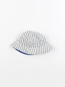Vertbaudet - chapeau réversible bleu - 3/6 mois