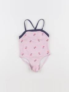 Okaidi - maillot de bain rose - 2 ans