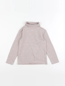 Vertbaudet - sous-pull rose - 6 ans