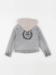 IKKS - veste imprimé au dos gris - 5 ans