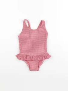 Boutchou - maillot de bain rouge - 12 mois