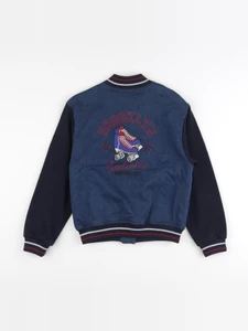 IKKS - veste imprimé au dos bleu - 10 ans