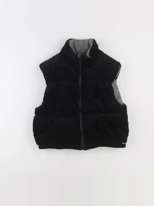 IKKS - doudoune velours réversible noir - 12 ans
