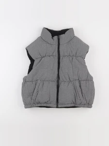 IKKS - doudoune velours réversible noir - 12 ans