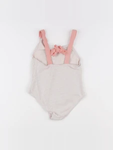 Vertbaudet - maillot de bain or, rose - 6 ans