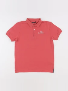 IKKS - polo rouge - 10 ans